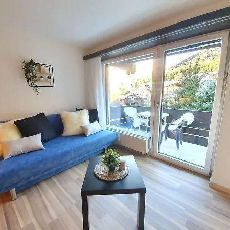 Bright Renovated Studio - 1 Min From The Slopes! Saas-Fee